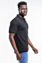 Salvator Men's Polo Neck T-shirt Black St11te081 - 4