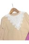 Seasonal Stylish Suit for Girls with Lace Collar, Slit Detail and Spanish Leggings for Ages 2-3-4-5-6 - 4