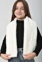 Ecru Soft Textured Plush Children's Neck Collar - 6
