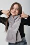 Gray Soft Textured Plush Children's Neck Collar - 6