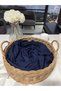 Hijab Monalisaconfor Shawl Navy Blue - 3