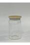 Glass Jar with Bamboo Lid – Storage Container and Kitchen Organizer - Cookie & Coffee Jar - 6
