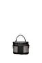 Stylish Box Bag Model Linen Black - 2