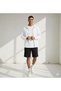 2-Piece Oversize Wide Cut 100% Cotton Soft Textured Basic Crew Neck White - Black T-Shirt - 8