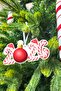 Christmas Tree Ornament Candy Cane 2026 Written - 2