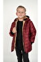Boy's Water and Windproof Fur Lined Hooded Coat - 2
