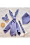Welcome Baby Gift – Blue Muslin Sleep Companion, Pacifier Strap, Scarf and Wooden Teether