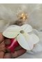 Extra Large Korean Style Orchid Earrings Zr Earrings Korean Large White Flower Earrings Floral Earrings Christmas New Year Gift - 3
