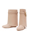 Women's Beige Wedge Heeled Boots 24Wfd 440418 - 3