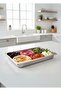 430 Quality Stainless Steel Appetizer Tray 19.5X29.5X3.2 cm Appetizer Plate