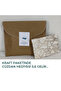 Hand Knitted Multicolor Scarf Cashew Handmade (Cream-Coffee) - 2