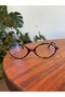 Miux Leopard Trend Model Ellipse Oval Blue Light Protection Glasses - 6