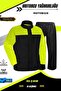 MOTORCYCLE BIKER RAINCOAT 0.52MM LINED WATER AND WINDPROOF PVC FABRIC Stay Dry and Safe