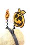 Orange Black Pumpkin Crown Halloween Party Halloween Crown Unisex Glitter 18x22 cm - 6