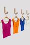 Girl's Buttoned Strap Crop 3750 Orange - 3