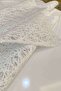 Transparent Wicker Luxury Pvc Coated Table Cloth – Wipeable, Waterproof, White Beige Oilcloth - 3