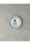 Carnival Tulip Bone Porcelain Cake Plate 20 cm Navy Blue-White