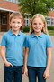 Children's School T-Shirt Polo Collar Unisex 1 Piece - 2