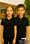 Children's School T-Shirt Polo Collar Unisex 1 Piece