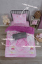 Single Double Sided Luxury Welsoft Elite Quilt Soft Fleece Quilt and Pillowcase Princess Mürdü - 2