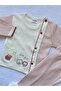 Baby Girl & Boy Pajama Set - Rabbit Patterned 9-12 Months - 4