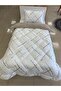 Single Double Sided Luxury Welsoft Elite Quilt Soft Fleece Quilt and Pillowcase Reflection Beige - 5
