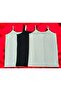 Single Jersey Combed Cotton 3 Pack Rope Straps Athlete Cotton Not Flexible Straps Sewn Out of Its Own Fabric - 7