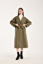 Women's Oversize Lined Trench Coat - 4