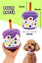 Dog Party Box Set of 3 |   Party Hat, Plush Cake, Plush Gift Box - 5