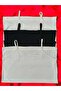 Single Jersey Combed Cotton 3 Pack Rope Straps Athlete Cotton Not Flexible Straps Sewn Out of Its Own Fabric - 6