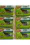 Green Classic Plain Sponge 4 Pieces X6 Pieces (24 Sponges)/Evissa 100 Gr. Beauty Soap Gift - 2