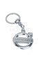 High Quality Volvo Logo Metal Car Keychain, Double-Sided Logo, Gift Car Keychain - 2