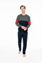 US Polo Assn. Men's Anthracite Melange Home Wear