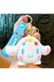 سلسلة مفاتيح مرآة من My Melody Cinnamoroll Flowers باللون الأبيض - 2