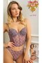 Set bustieră cu modele florale