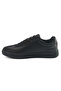 Men's Black Classic Low-Top Sneakers, Bold Lace-Up Style for Everyday Look - 2