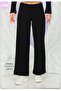 Zipper Detailed Elastic Waist Sitting Cut Trousers Suit - 3