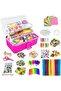 All-in-One Kids Craft Box – Preschool DIY Art Kit with Pom Poms, Beads, Foam & Sticks