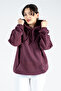 Women's Cotton Hooded Sweatshirt - Stylish and Simple Design / Different Color Choices