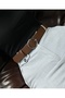 Round Silver Buckle Women's Waist Belt, Casual Belt, Coat Belt, Pants Belt