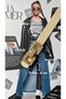 Kare Burgu Accessory Gold Buckle Women's Waist Belt, Daily Belt, Jacket Belt, Pants Belt - 4