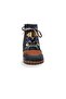 Navy Blue & Brown Genuine Leather-Model Name: Copenhagen - 4