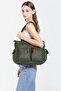 Barcelona Large Shopper Multi-Pocket Long Strap Women's Shoulder Bag1927 Platinum - 4