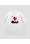 Kanye West Album Printed White Oversize T-Shirt Unisex Short Sleeve Streetwear T-Shirt