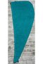 Hair Towel Hair Cap Set of 2 100% Cotton Drying after Bath, Pool and Sea Ecru / Green - 9