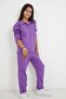 Girl's Two-Thread Tracksuit Set with Collar Detail - 3
