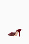 Positano 75 Lace and Suede Mule, Stiletto Heel - 3