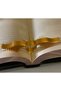 Winged Gold Color Thumb Book Holder 2 Pieces - Fantastic Theme Page Marker and Ergonomic Reading Accessory Harry Potter Figure Book Page Holder