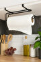 Snap-On Napkin Holder Organizer for Cabinet, Easy-To-Assemble Metal Paper Towel Holder Towel Rack Organizer - 2