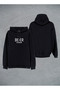 Beer Bira Printed Black Hooded Hoodie Sweatshirt Hoodie